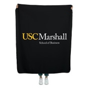 USC Trojans Marshall Black Blanket